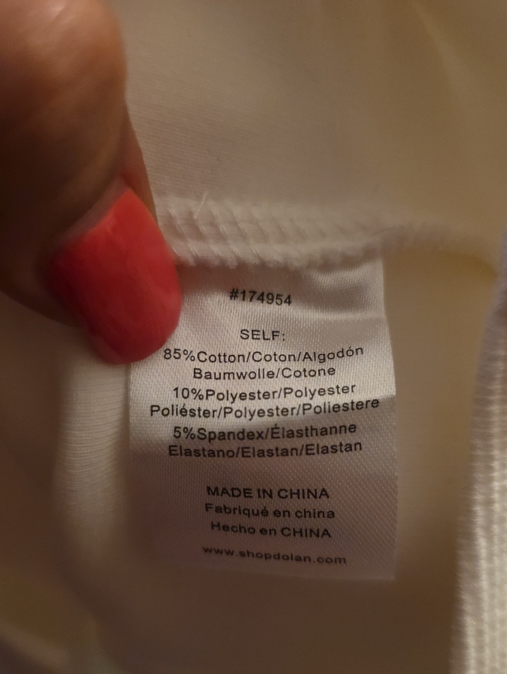 dolan White Double-Breasted Sleeveless Shell Top - Picture 8 of 8